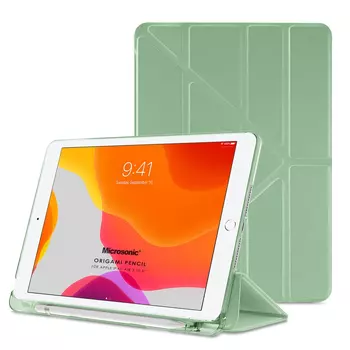 Microsonic Apple iPad Pro 10.5'' Kılıf (A1701-A1709-A1852) Origami Pencil Açık Yeşil