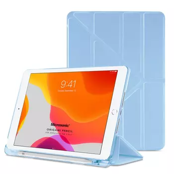 Microsonic Apple iPad Pro 10.5'' Kılıf (A1701-A1709-A1852) Origami Pencil Mavi