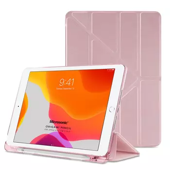 Microsonic Apple iPad Pro 10.5'' Kılıf (A1701-A1709-A1852) Origami Pencil Rose Gold