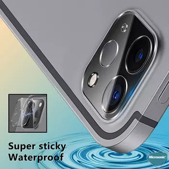 Microsonic Apple iPad Pro 11'' 2021 3. Nesil (A2377-A2459-A2301-A2460) Kamera Lens Koruma Camı