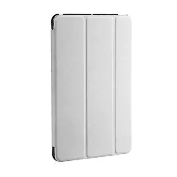 Microsonic Apple iPad Pro 12.9`` 2022 6. Nesil Kılıf (A2436-A2764-A2437-A2766) Slim Translucent Back Smart Cover Gümüş