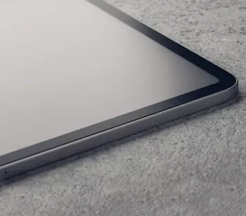 Microsonic Apple iPad Pro 9.7'' (A1673-A1674-A1675) Tam Kaplayan Temperli Cam Ekran Koruyucu Siyah