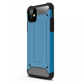 Microsonic Apple iPhone 11 (6.1'') Kılıf Rugged Armor Mavi