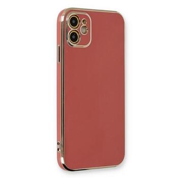 Microsonic Apple iPhone 11 Kılıf Olive Plated Kırmızı