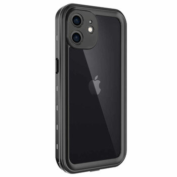 Microsonic Apple iPhone 11 Kılıf Waterproof 360 Full Body Protective Siyah