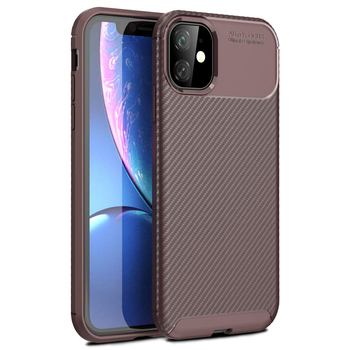 Microsonic Apple iPhone 11 Kılıf Legion Series Kahverengi