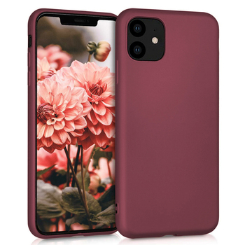 Microsonic Apple iPhone 11 Kılıf Matte Silicone Mor