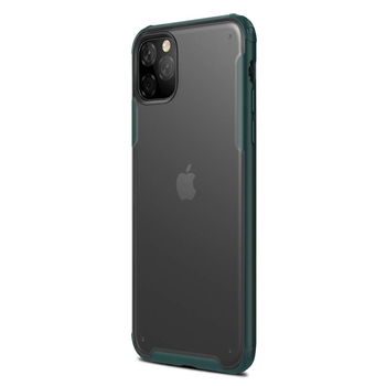 Microsonic Apple iPhone 11 Pro Kılıf Frosted Frame Yeşil