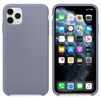 Microsonic Apple iPhone 11 Pro Kılıf Liquid Lansman Silikon Lavanta Grisi Microsonic Apple iPhone 11 Pro Kılıf Liquid Lansman Silikon Lavanta Grisi