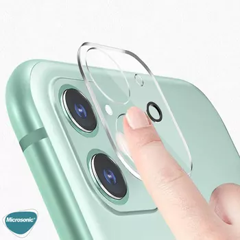 Microsonic Apple iPhone 11 Pro Max (6.5'') Kamera Lens Koruma Camı