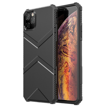 Microsonic Apple iPhone 11 Pro Max Diamond Shield Kılıf Siyah