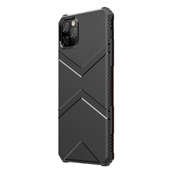 Microsonic Apple iPhone 11 Pro Max Diamond Shield Kılıf Siyah