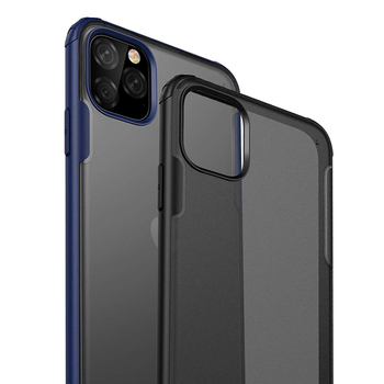 Microsonic Apple iPhone 11 Pro Max Kılıf Frosted Frame Siyah