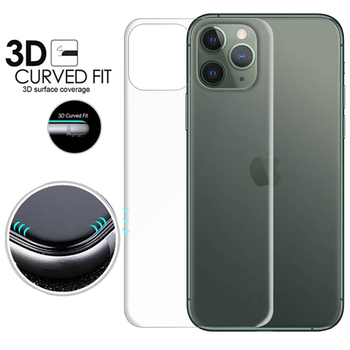 Microsonic Apple iPhone 11 Pro Max Kavisli Ekran Koruyucu Film Seti - Ön ve Arka