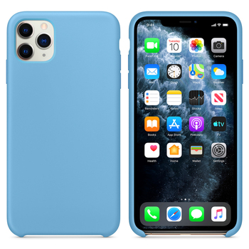 Microsonic Apple iPhone 11 Pro Max Kılıf Liquid Lansman Silikon Kantaron Mavisi Microsonic Apple iPhone 11 Pro Max Kılıf Liquid Lansman Silikon Kantaron Mavisi