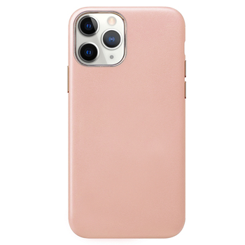 Microsonic Apple iPhone 11 Pro Max Kılıf Luxury Leather Rose Gold