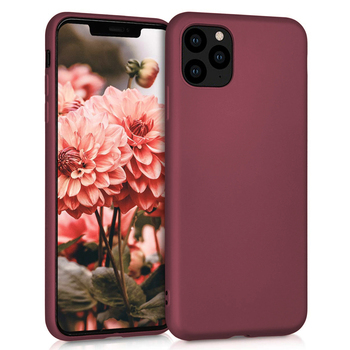 Microsonic Apple iPhone 11 Pro Max Kılıf Matte Silicone Mor Microsonic Apple iPhone 11 Pro Max Kılıf Matte Silicone Mor