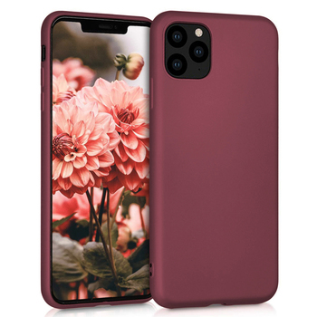 Microsonic Apple iPhone 11 Pro Max Kılıf Matte Silicone Mor