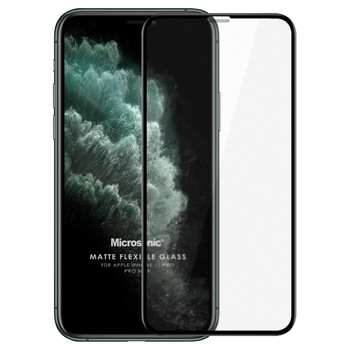 Microsonic Apple iPhone 11 Pro Max Matte Flexible Ekran Koruyucu Siyah