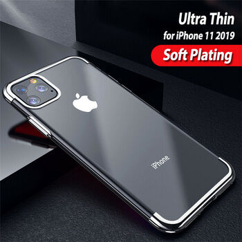 Microsonic Apple iPhone 11 Pro Max Kılıf Skyfall Transparent Clear Gümüş
