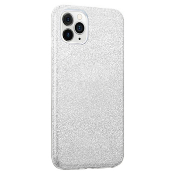 Microsonic Apple iPhone 11 Pro Max Kılıf Sparkle Shiny Gümüş
