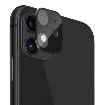 Microsonic Apple iPhone 11 V2 Kamera Lens Koruyucu Siyah