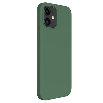 Microsonic Apple iPhone 12 Kılıf Groovy Soft Koyu Yeşil