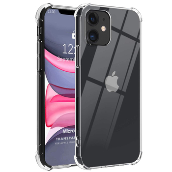 Microsonic Apple iPhone 12 Mini Kılıf Anti Shock Silikon Şeffaf Microsonic Apple iPhone 12 Mini Kılıf Anti Shock Silikon Şeffaf
