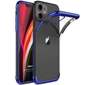 Microsonic Apple iPhone 12 Mini Kılıf Skyfall Transparent Clear Mavi Microsonic Apple iPhone 12 Mini Kılıf Skyfall Transparent Clear Mavi
