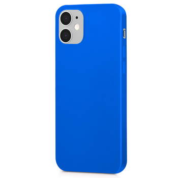 Microsonic Apple iPhone 12 Mini Kılıf Matte Silicone Mavi
