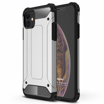 Microsonic Apple iPhone 12 Mini Kılıf Rugged Armor Gümüş Microsonic Apple iPhone 12 Mini Kılıf Rugged Armor Gümüş