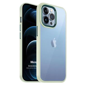 Microsonic Apple iPhone 12 Pro Kılıf Shadow Planet Açık Yeşil