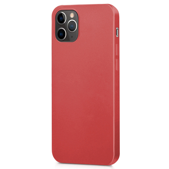 Microsonic Apple iPhone 12 Pro Kılıf Matte Silicone Kırmızı