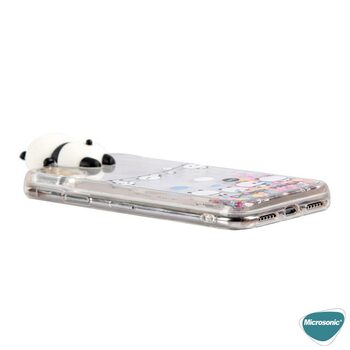 Microsonic Apple iPhone 12 Pro Max Kılıf Cute Cartoon Panda