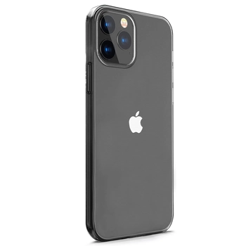 Microsonic Apple iPhone 12 Pro Max Kılıf Transparent Soft Beyaz