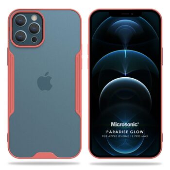 Microsonic Apple iPhone 12 Pro Max Kılıf Paradise Glow Pembe