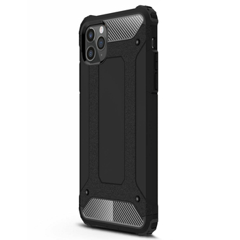 Microsonic Apple iPhone 12 Pro Max Kılıf Rugged Armor Siyah