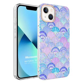 Microsonic Apple iPhone 13 Natural Feel Desenli Kılıf Oyster Microsonic Apple iPhone 13 Natural Feel Desenli Kılıf Oyster