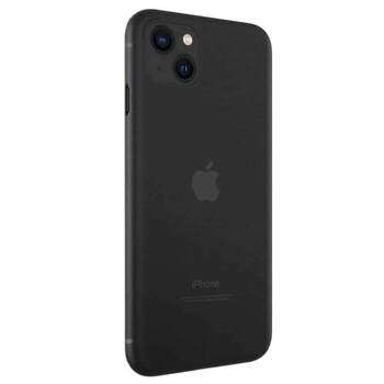 Microsonic Apple iPhone 13 Kılıf Peipe Matte Silicone Siyah