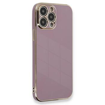 Microsonic Apple iPhone 13 Pro Kılıf Olive Plated Lila