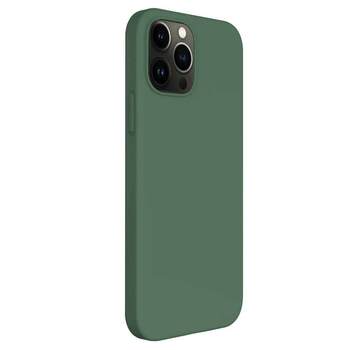 Microsonic Apple iPhone 13 Pro Max Kılıf Groovy Soft Koyu Yeşil