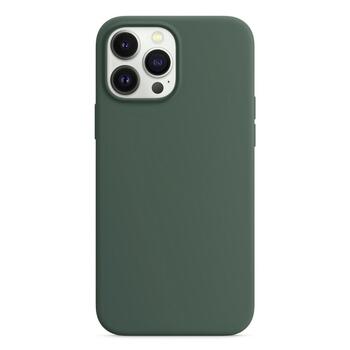 Microsonic Apple iPhone 13 Pro Max Kılıf Liquid Lansman Silikon Yeşil