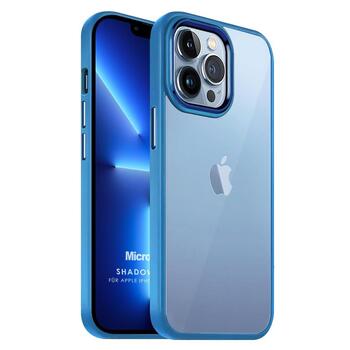 Microsonic Apple iPhone 13 Pro Max Kılıf Shadow Planet Mavi