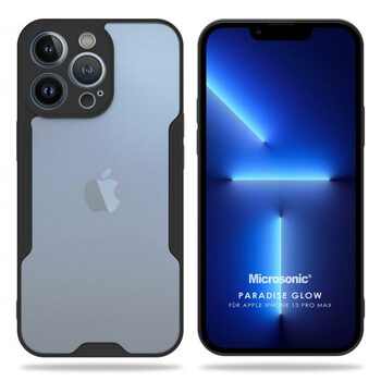 Microsonic Apple iPhone 13 Pro Max Kılıf Paradise Glow Siyah