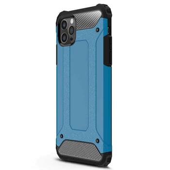 Microsonic Apple iPhone 13 Pro Max Kılıf Rugged Armor Mavi