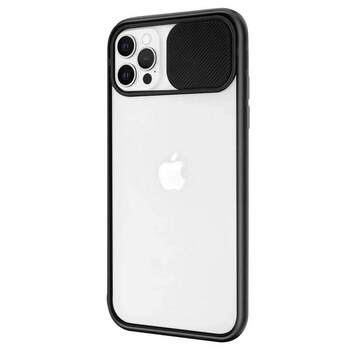 Microsonic Apple iPhone 13 Pro Max Kılıf Slide Camera Lens Protection Siyah