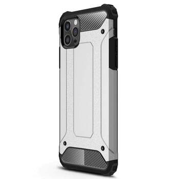 Microsonic Apple iPhone 13 Pro Kılıf Rugged Armor Gümüş