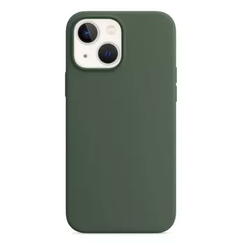 Microsonic Apple iPhone 14 Kılıf Liquid Lansman Silikon Yeşil