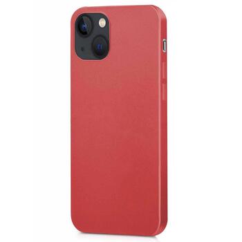 Microsonic Apple iPhone 14 Kılıf Matte Silicone Kırmızı