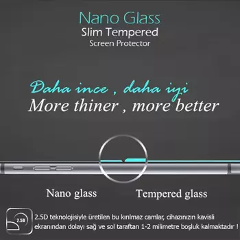 Microsonic Apple iPhone 14 Nano Glass Cam Ekran Koruyucu